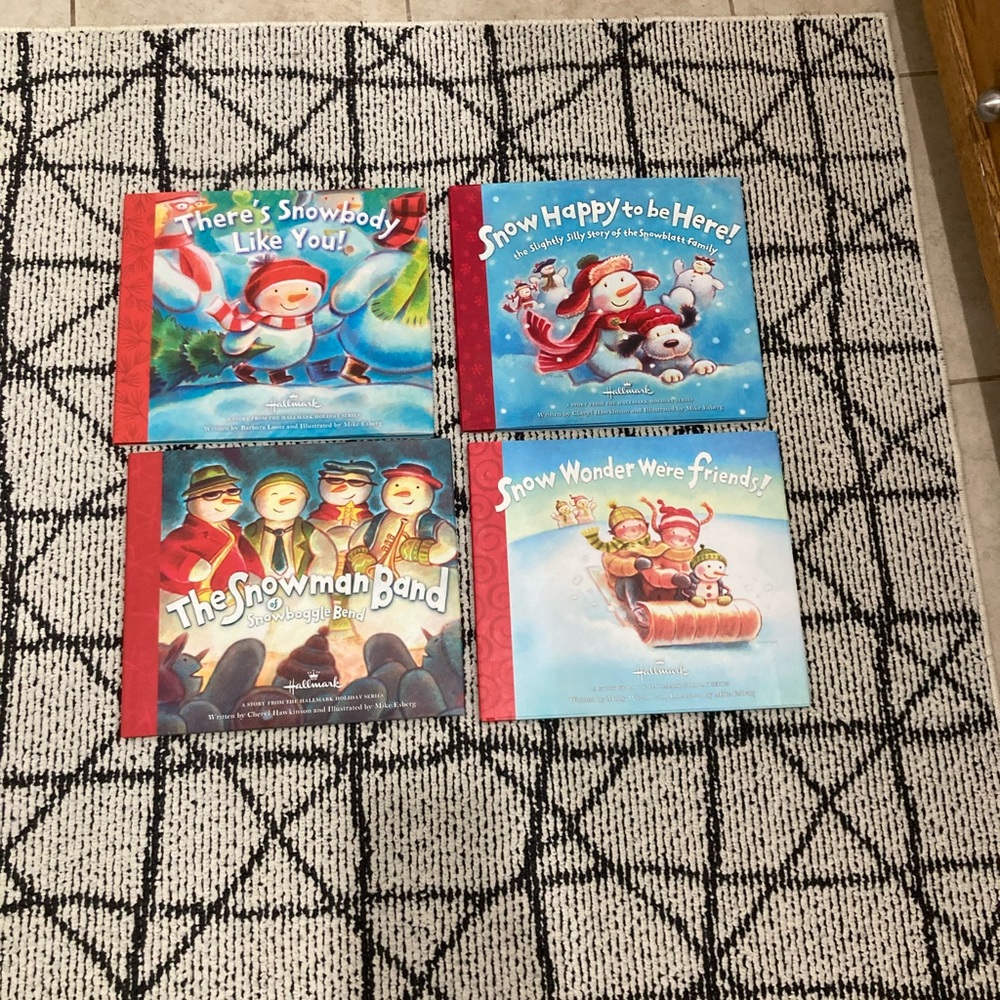 Hallmark Holiday series hardcover books. Set of 4
